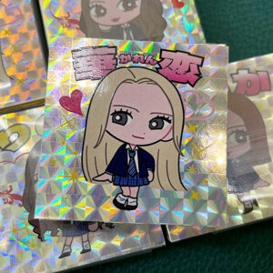 キラキラシール・スクエアタイプ